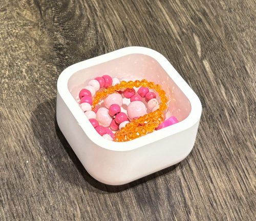 Kleine Döschen mit Deckel, rund und quadratisch im Set – Bild 4