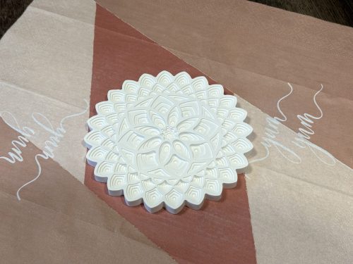 Ornament Untersetzer – Mandala Dekoteller