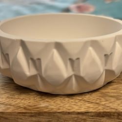 kleine runde Schale, Behälter für Schmuck oder kleine Blumentöpfe